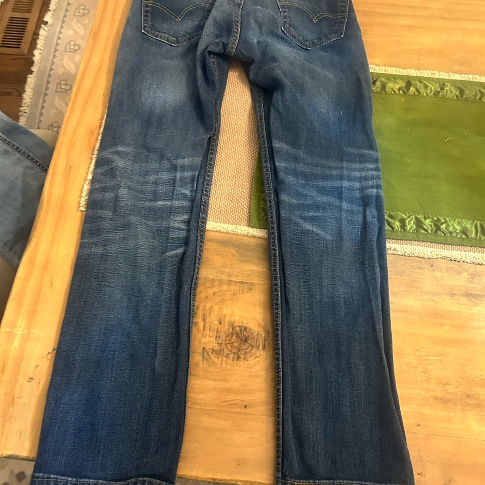 505 Levi's Dark Blue Denim Jeans